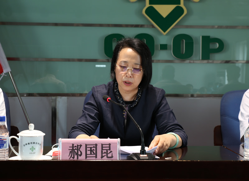 首页 头条新闻     郝国昆同志在讲话中强调,这次省供销合作社主要